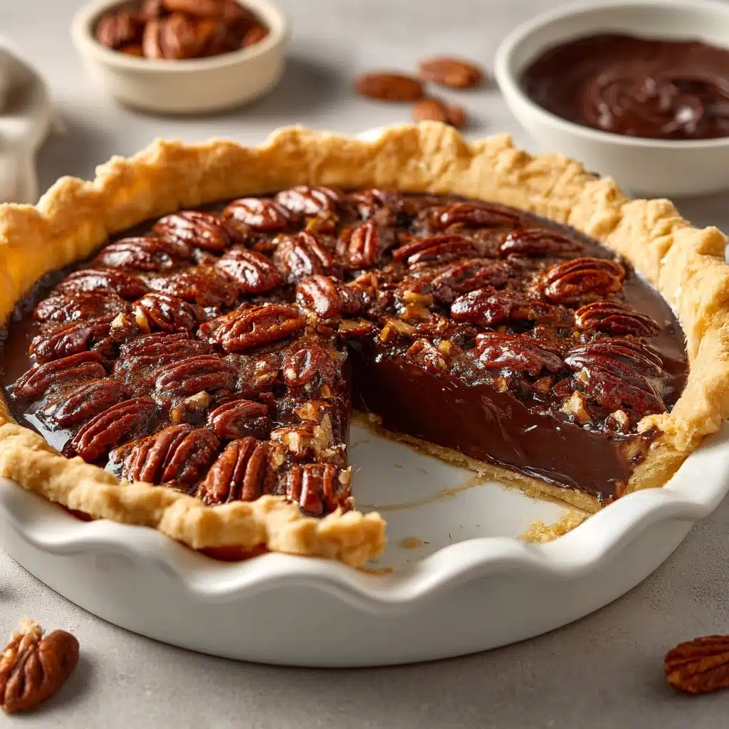 Chocolate Pecan Pie Recipe - Recipe Image