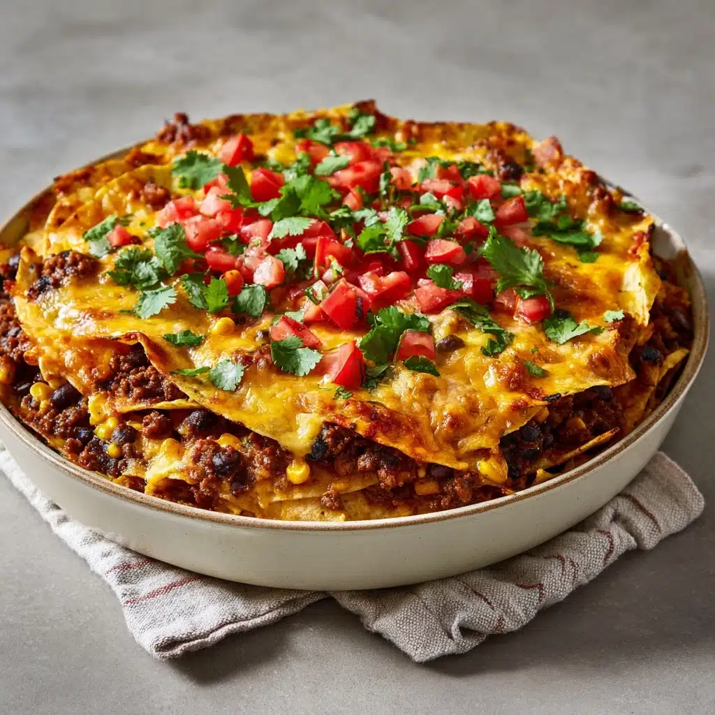 Taco Casserole with Tortillas Recipe - Recipe Image