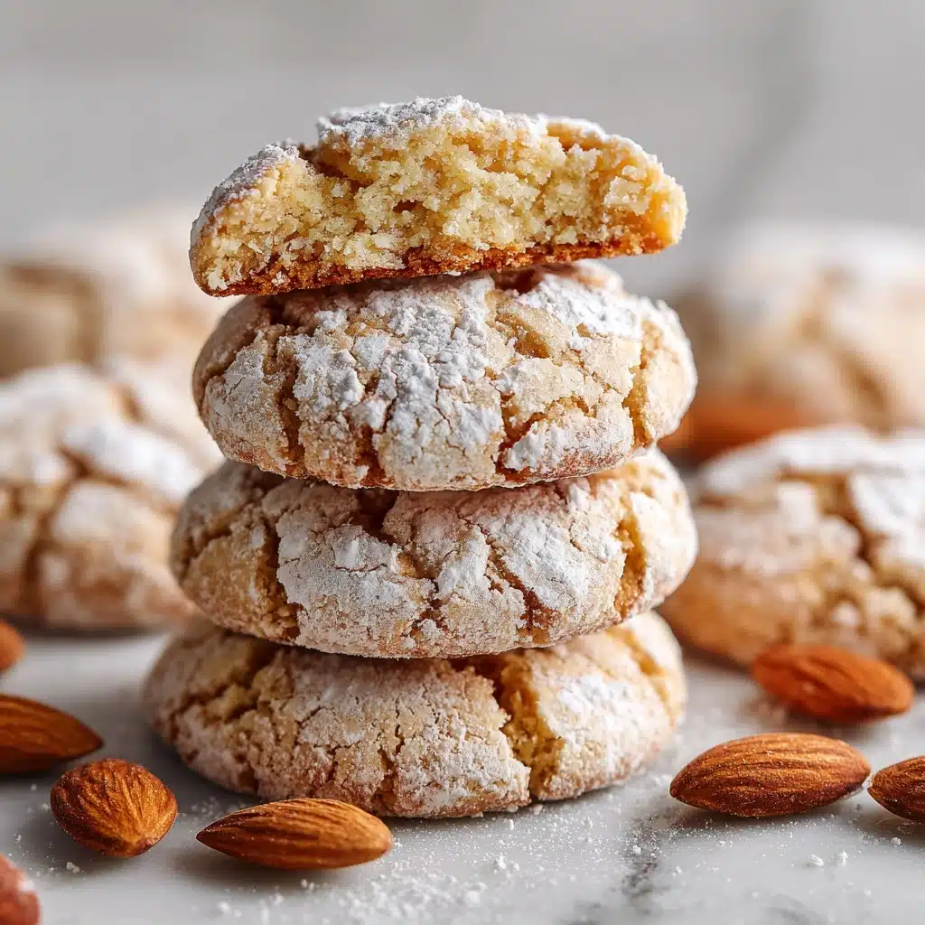 Easy Italian Almond Cookies Recipe - Recipe Image