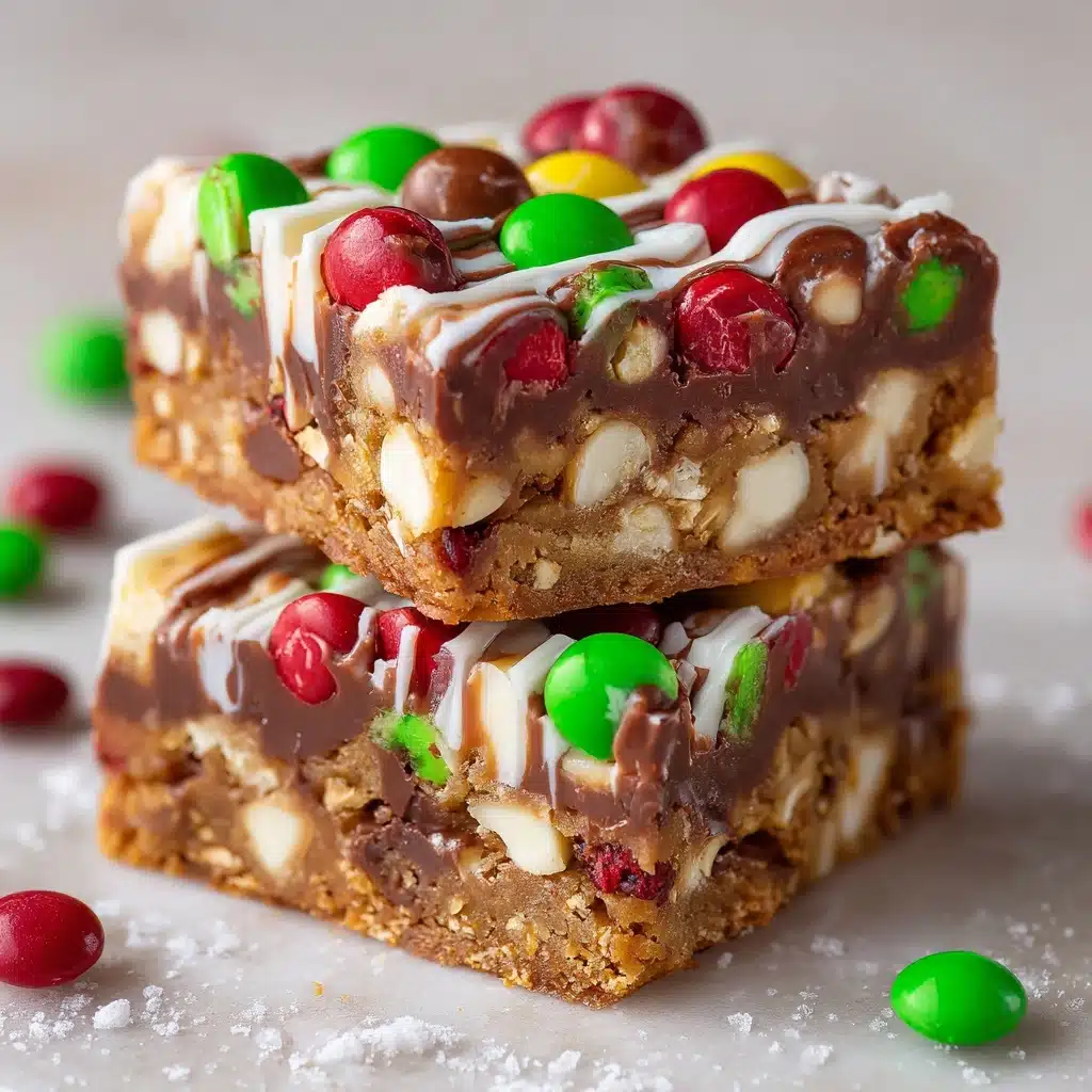 Christmas Cookie Bars Recipe - Recipe Image