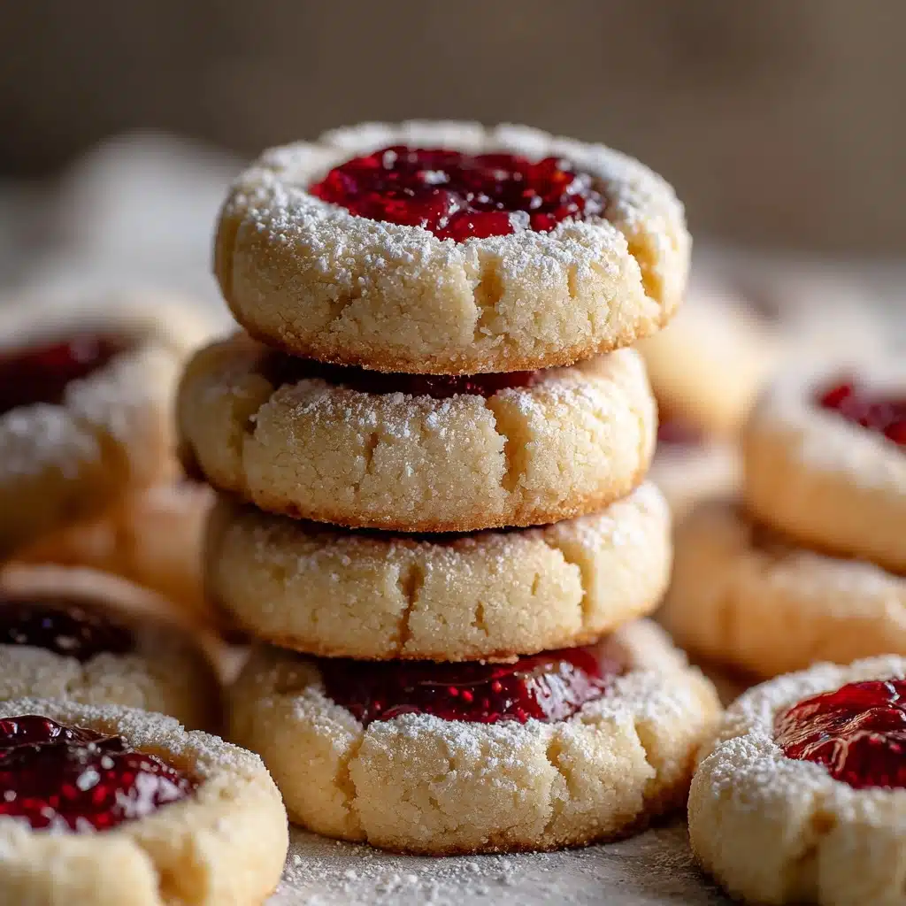 Raspberry Thumbprint Cookies Recipe - Recipe Image