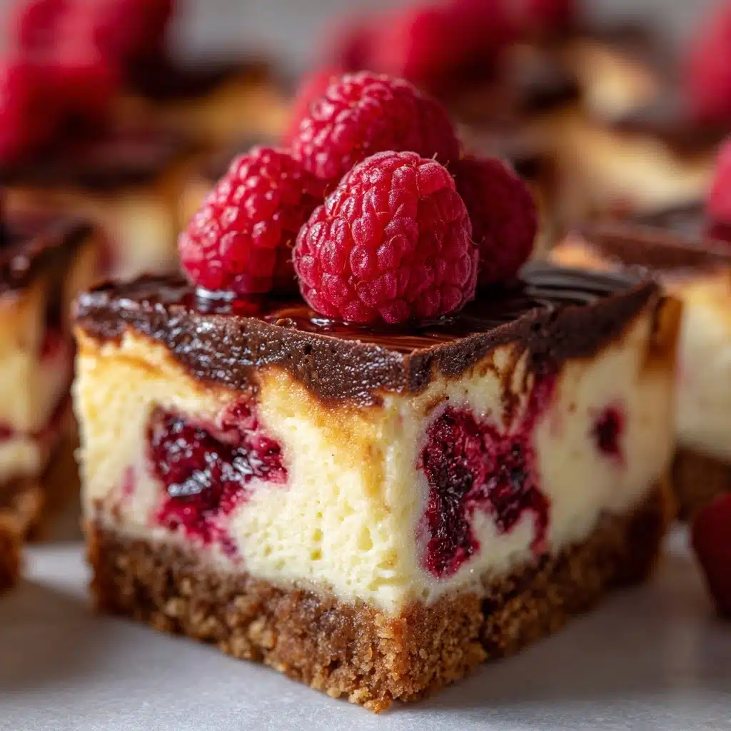 Raspberry Cheesecake Bars Recipe - Recipe Image