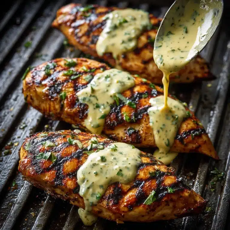 Cajun Grilled Chicken with Alabama White Sauce Recipe