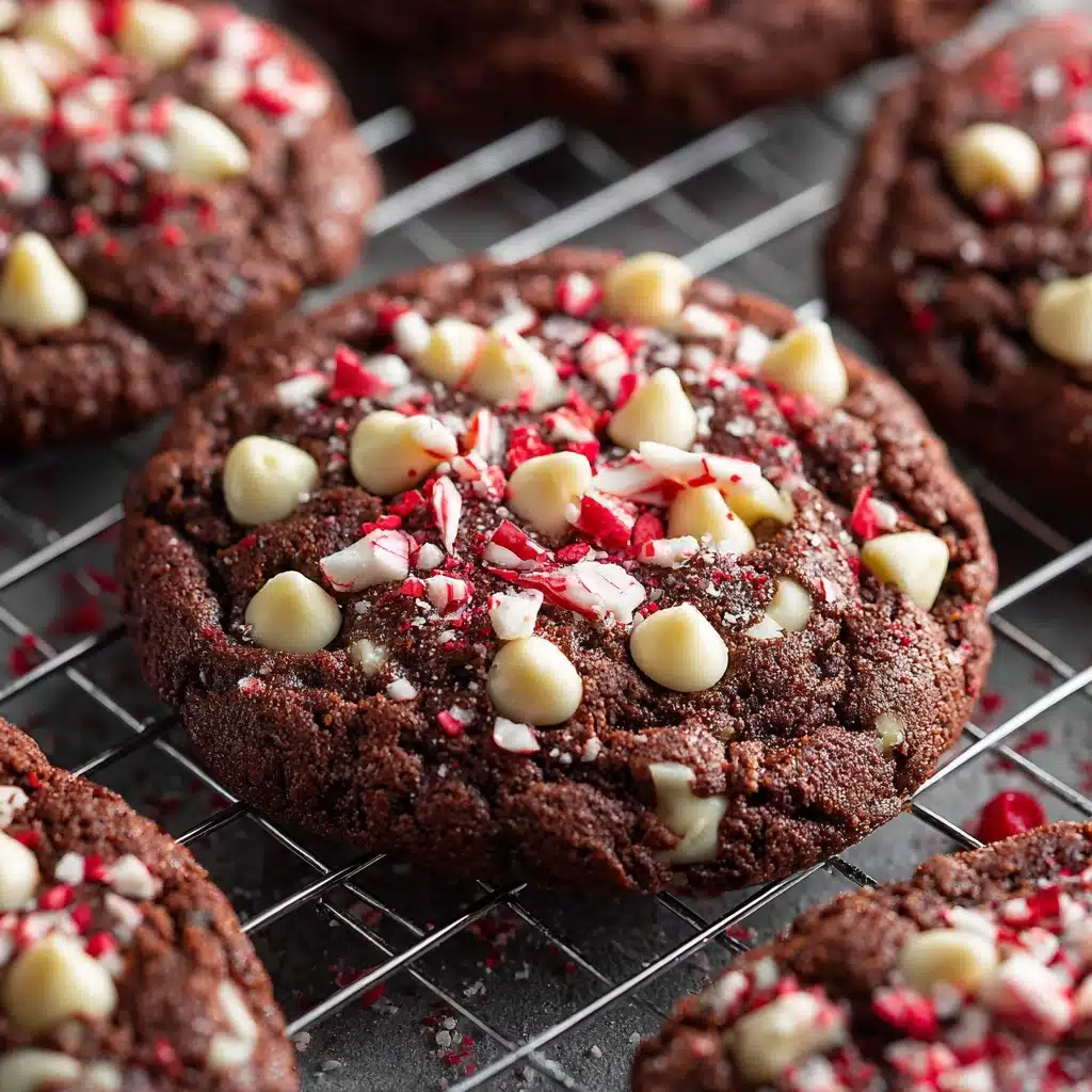 Peppermint Hot Chocolate Cookies Recipe