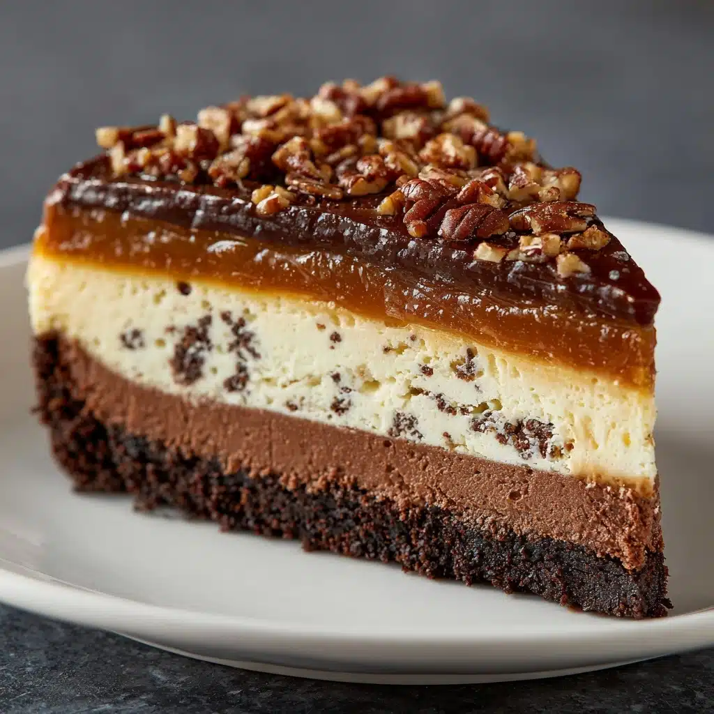 German Chocolate Cheesecake Recipe - Recipe Image