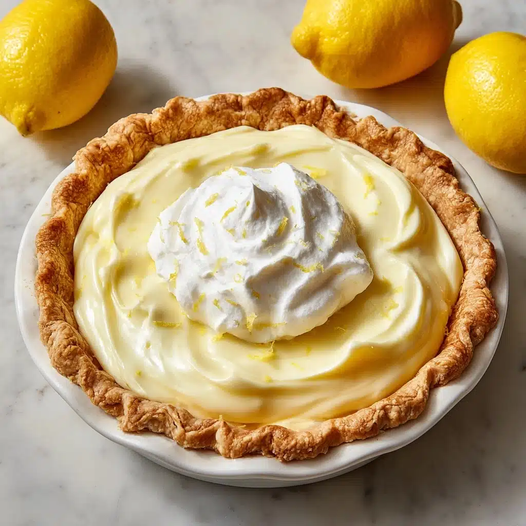 Easy Lemon Cream Pie Recipe