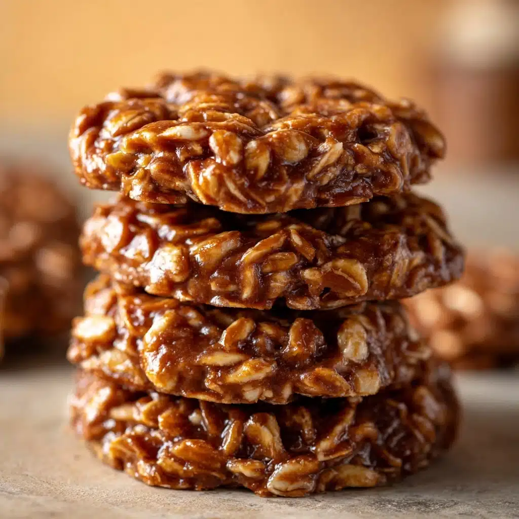 Peanut Butter No-Bake Cookies Recipe - Recipe Image