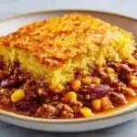 Easy Cowboy Cornbread Casserole Recipe