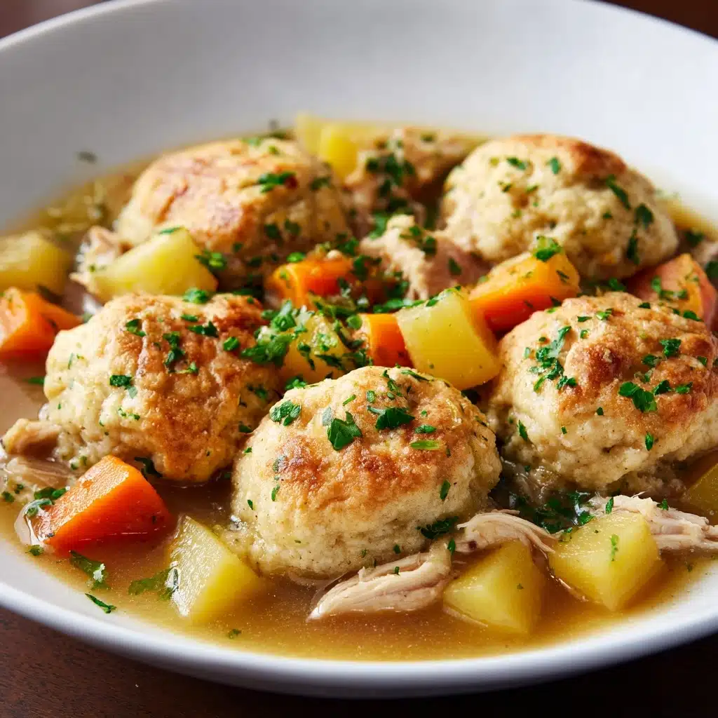CrockPot Chicken and Dumplings Recipe - Recipe Image