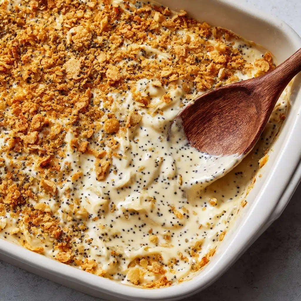 Poppy Seed Chicken Casserole Recipe - Recipe Image