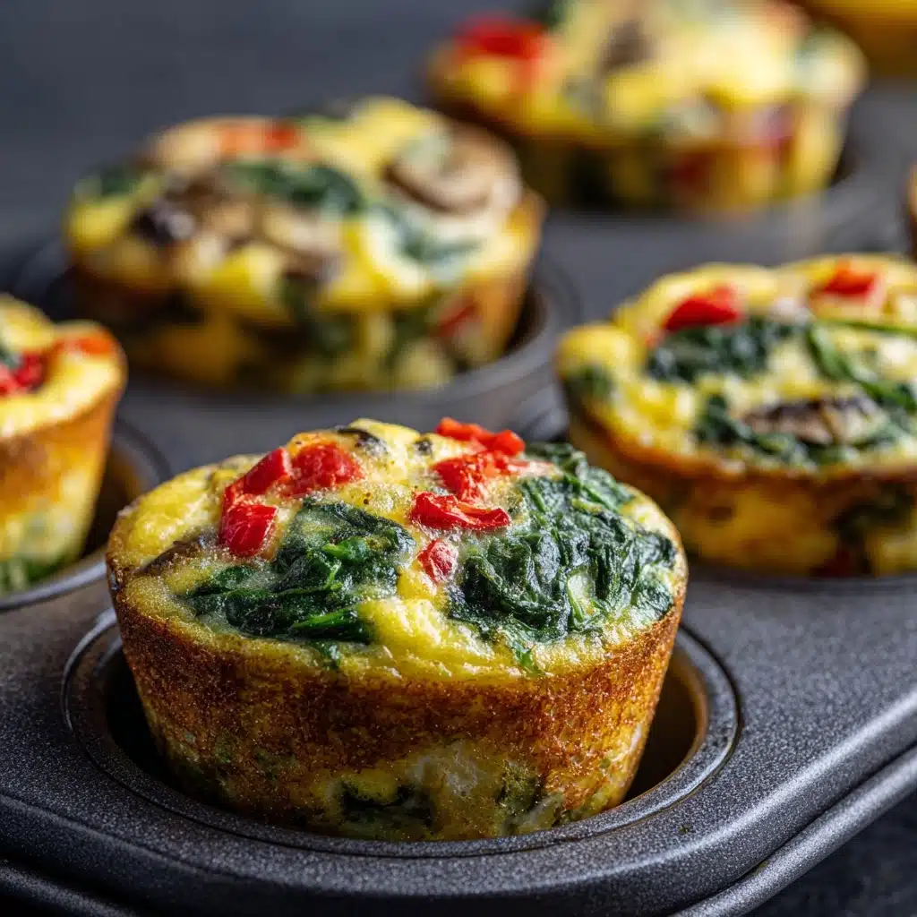 Spinach Quiche Muffins Recipe - Recipe Image