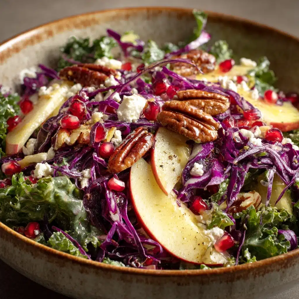 Winter Salad with Tangy Homemade Vinaigrette Recipe - Recipe Image