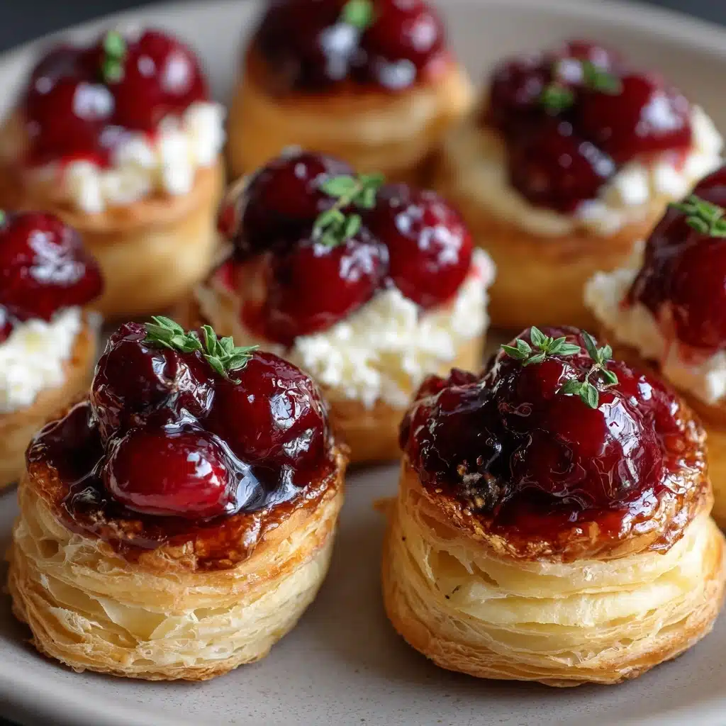 Cranberry Brie Bites Recipe - Recipe Image