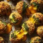 Baked Broccoli Cheese Balls Recipe