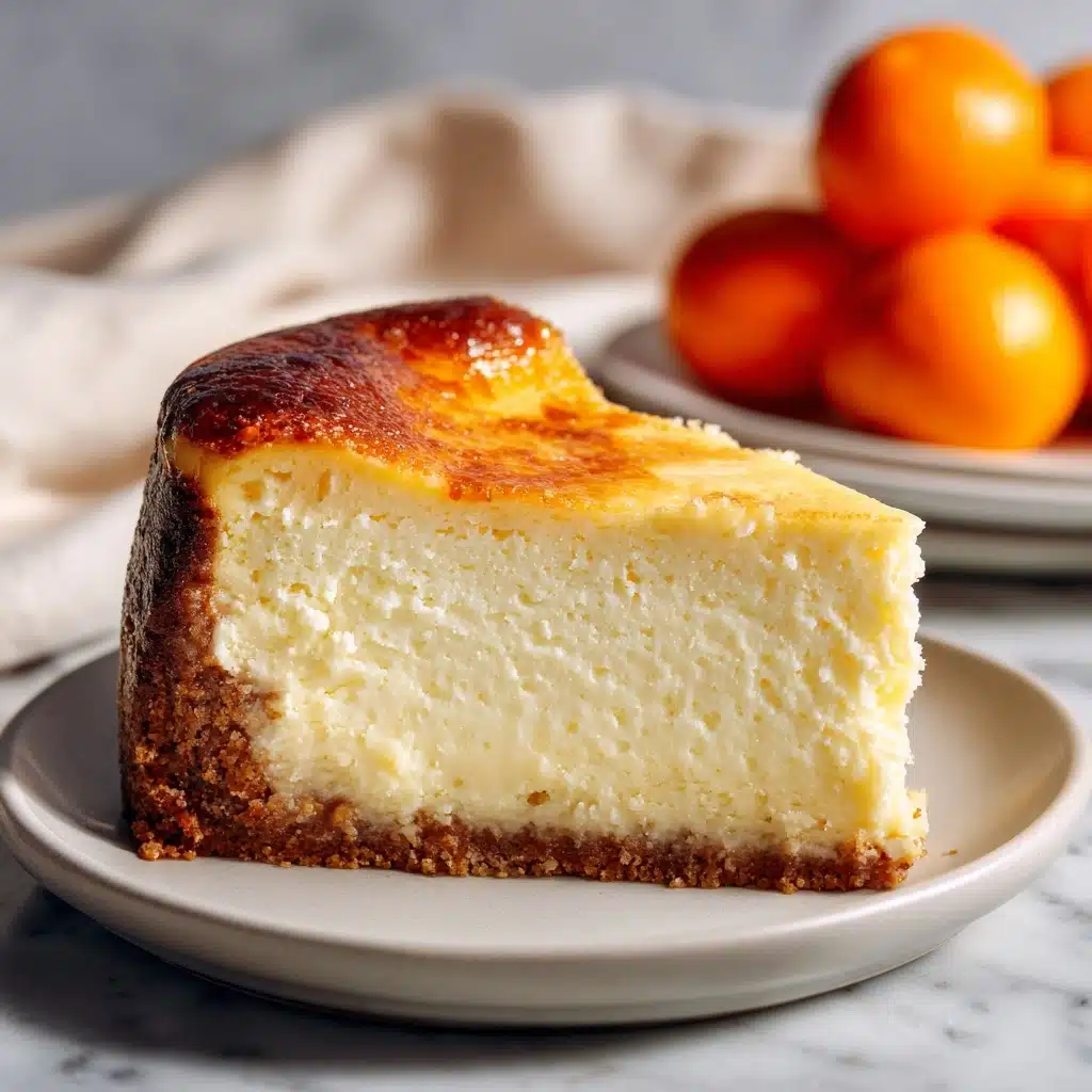 Orange or Clementine Ricotta Cheesecake Recipe - Recipe Image