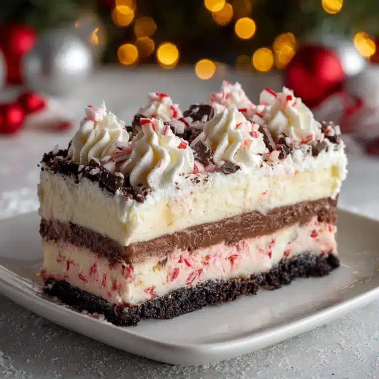 Chocolate Peppermint Lasagna Recipe
