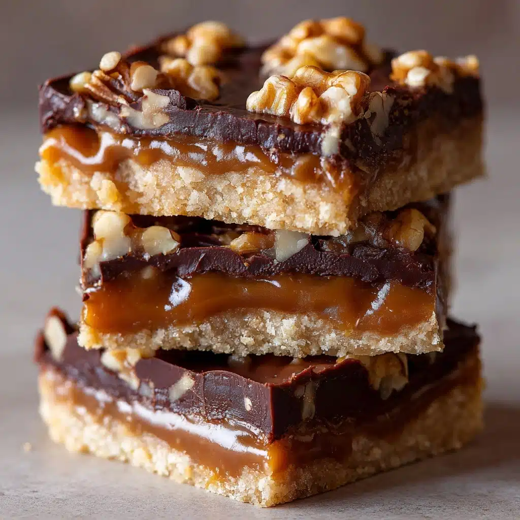Easy Turtle Bars Recipe - Recipe Image