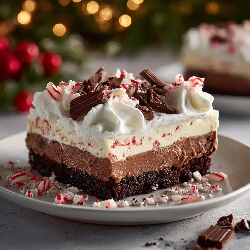 Chocolate Peppermint Lasagna Recipe - Recipe Image