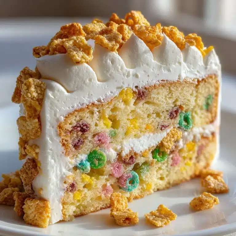 Cereal Milk Poke Cake Recipe