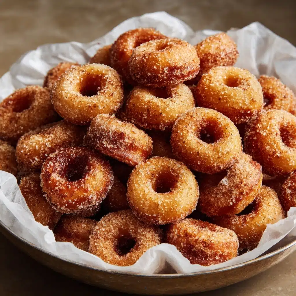 Mini Doughnut Hot Buttered Cheerios Recipe - Recipe Image