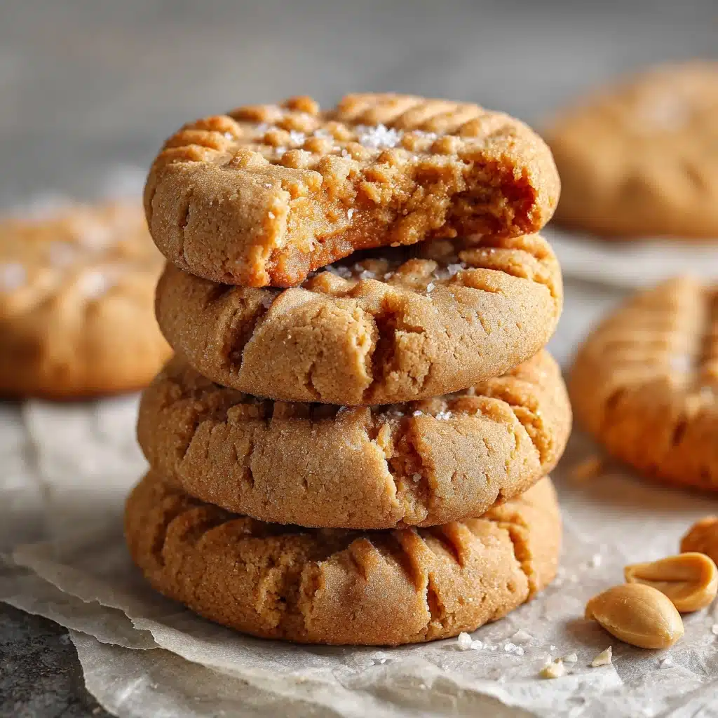 BEST Soft and Chewy Peanut Butter Cookies Recipe - Recipe Image