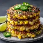 Mexican Corn Cakes with Jalapeño & Lime Recipe