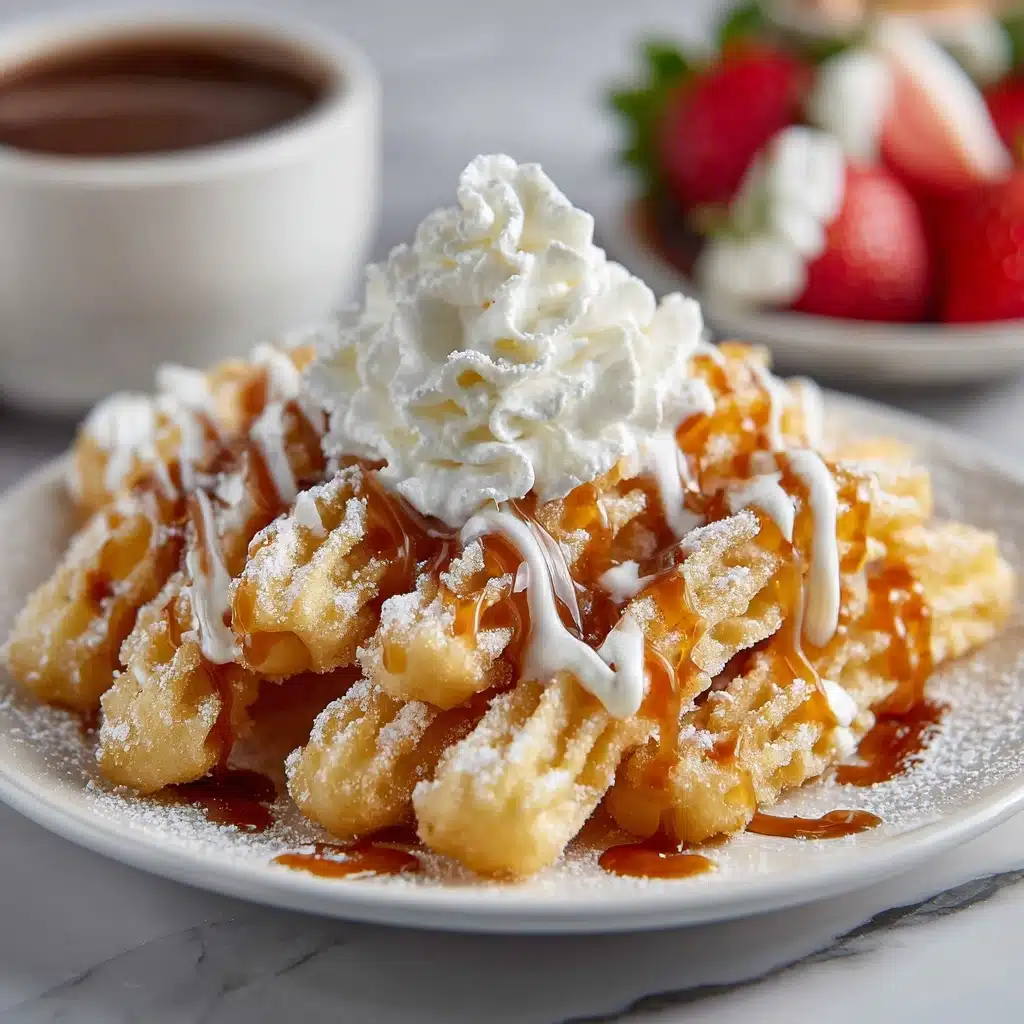 Easy Funnel Cake Fries Recipe - Recipe Image