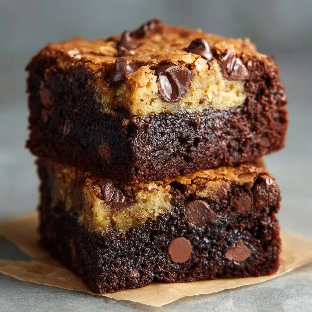 Chocolate Chip Cookie Brownies Recipe - Recipe Image