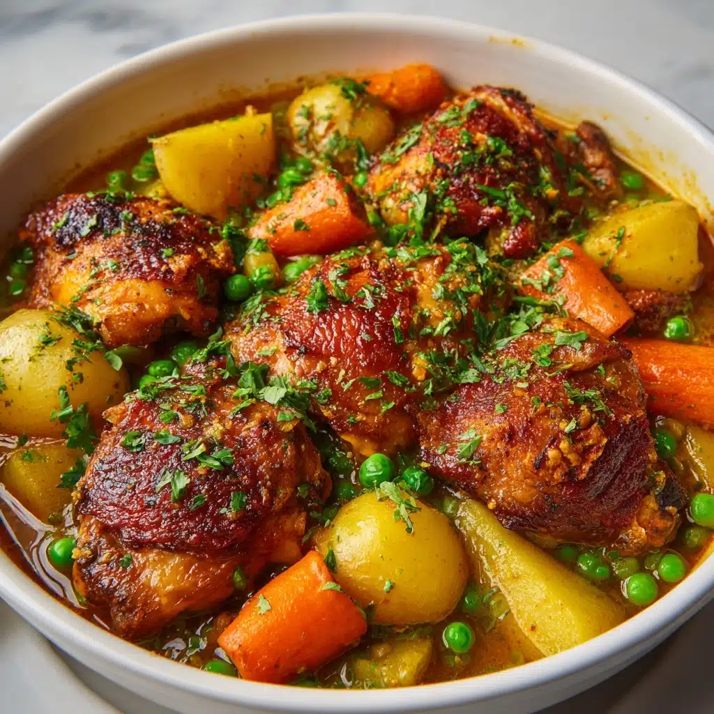 Slow Cooker Chicken Stew Recipe - Recipe Image