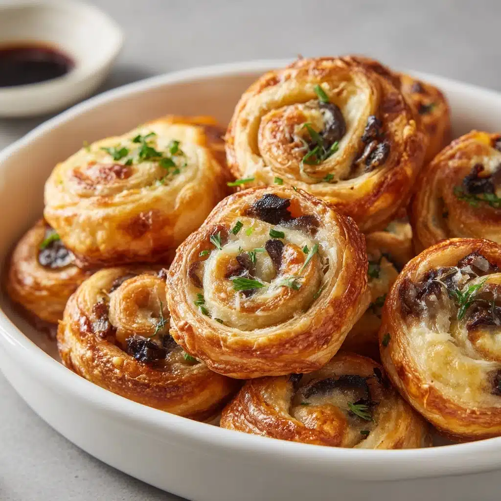 French Dip Roast Beef Pinwheels Recipe - Recipe Image