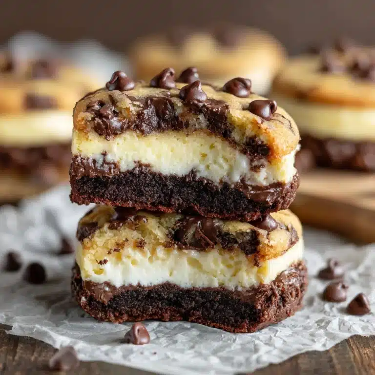 Cheesecake Stuffed Chocolate Chip Cookies Recipe