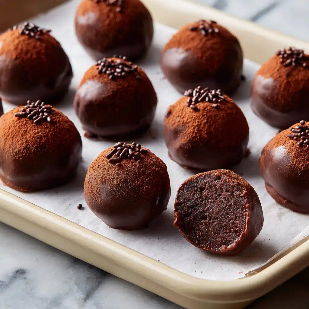 Easy Brownie Truffles Recipe - Recipe Image