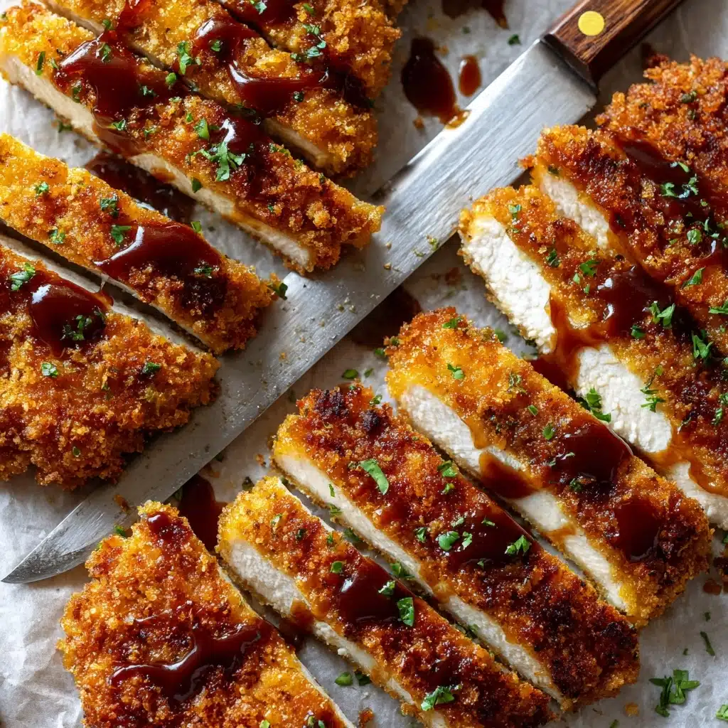 Baked Crunchy Hot Honey Chicken Recipe - Recipe Image