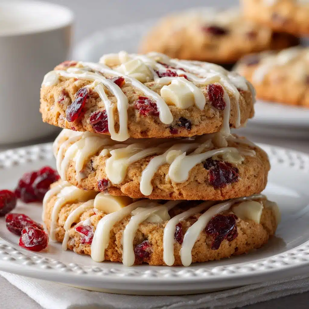White Chocolate Cranberry Orange Cookies Recipe - Recipe Image