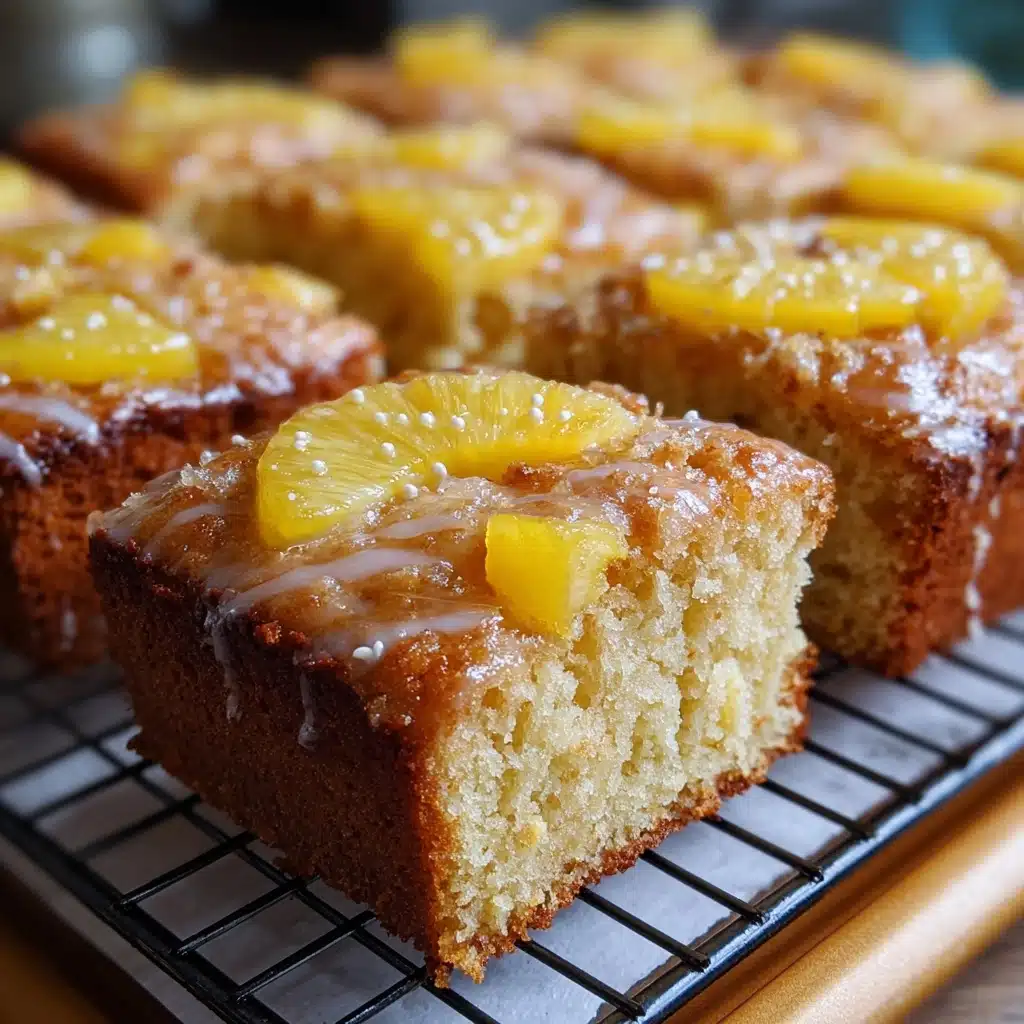 Pineapple Condensed Milk Cake Recipe - Recipe Image
