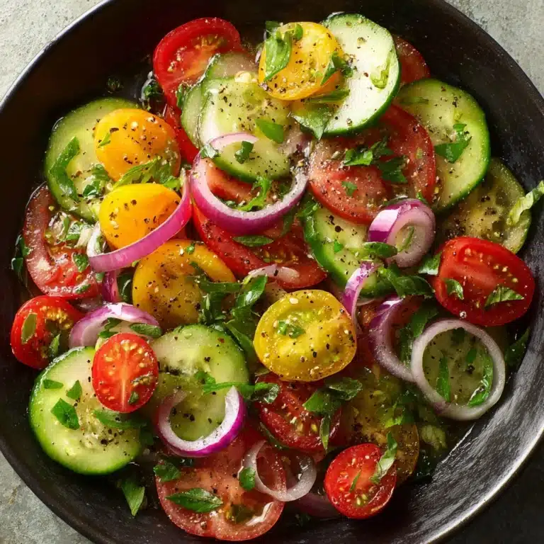Cucumber Salad Recipe