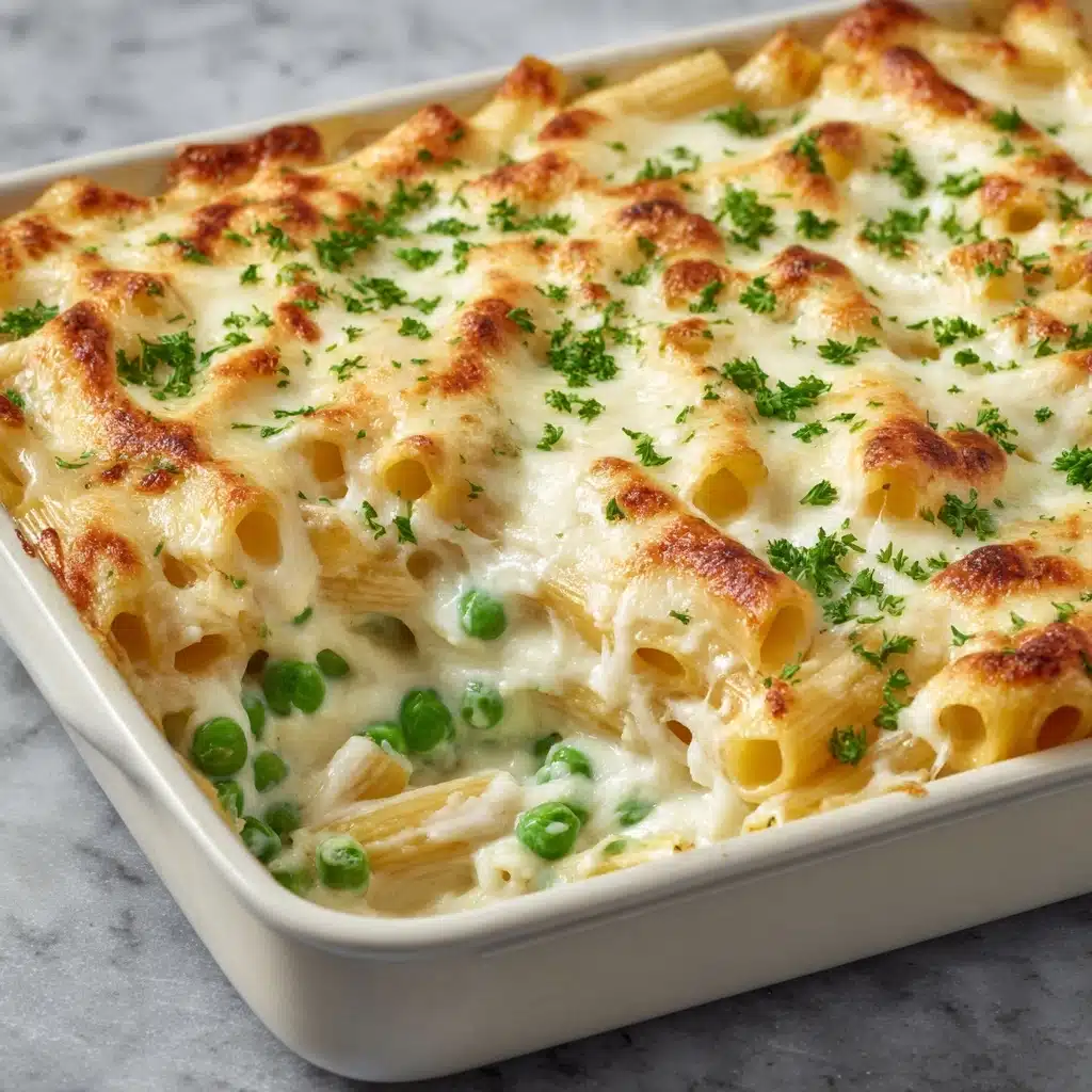 Chicken Alfredo Casserole Recipe - Recipe Image