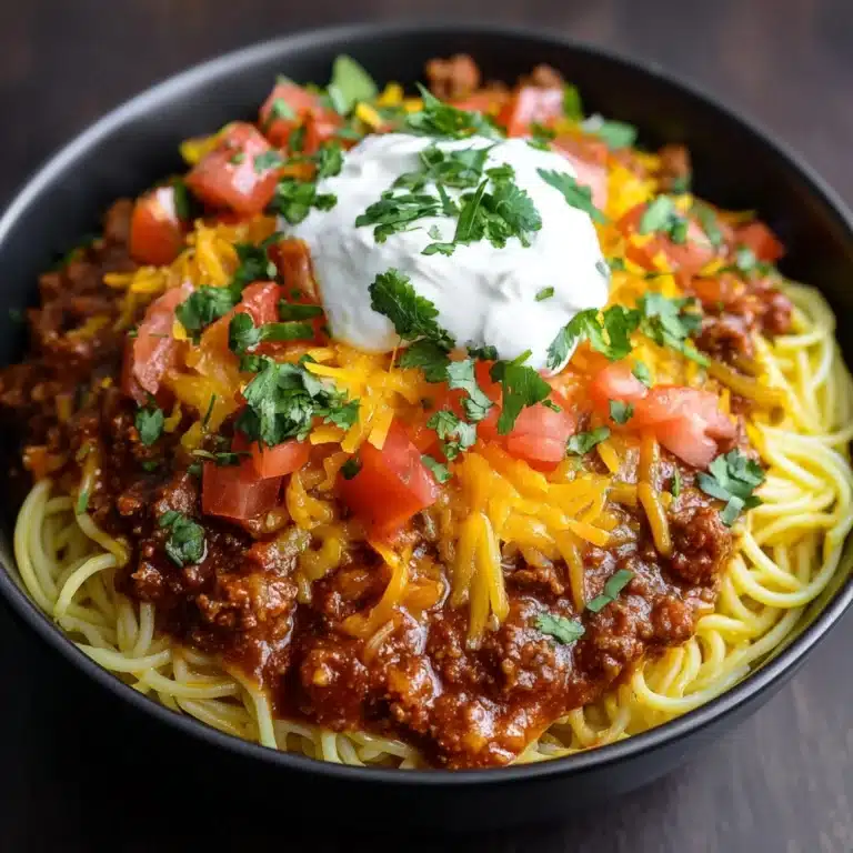 Taco Spaghetti Recipe