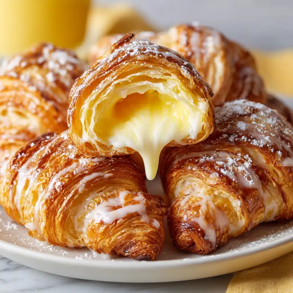 Lemon Cheesecake Crescent Rolls Recipe