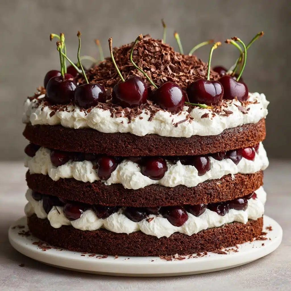 Chocolate & Cherry Delight Recipe - Recipe Image