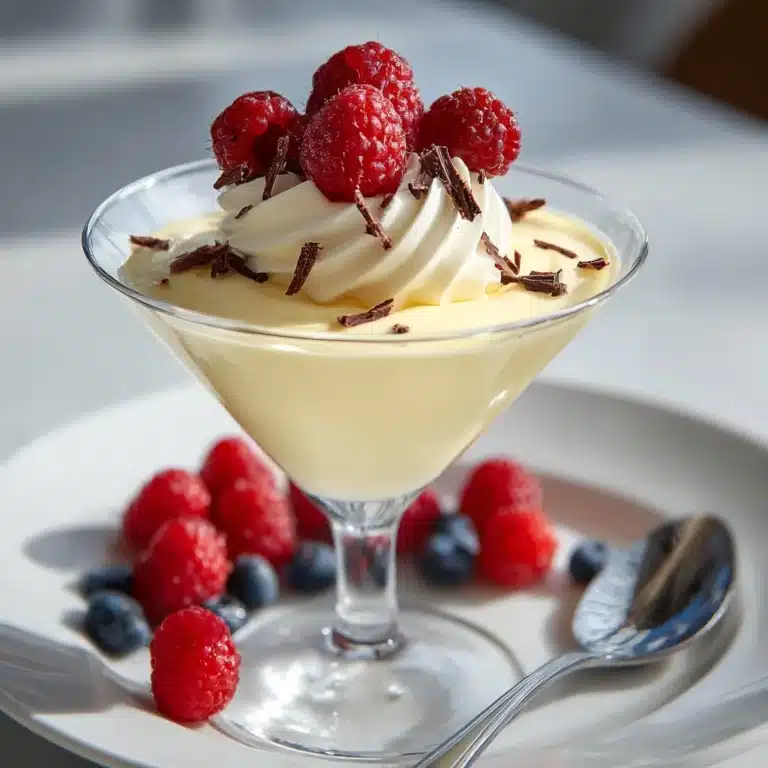 Classic French Vanilla Mousse Recipe