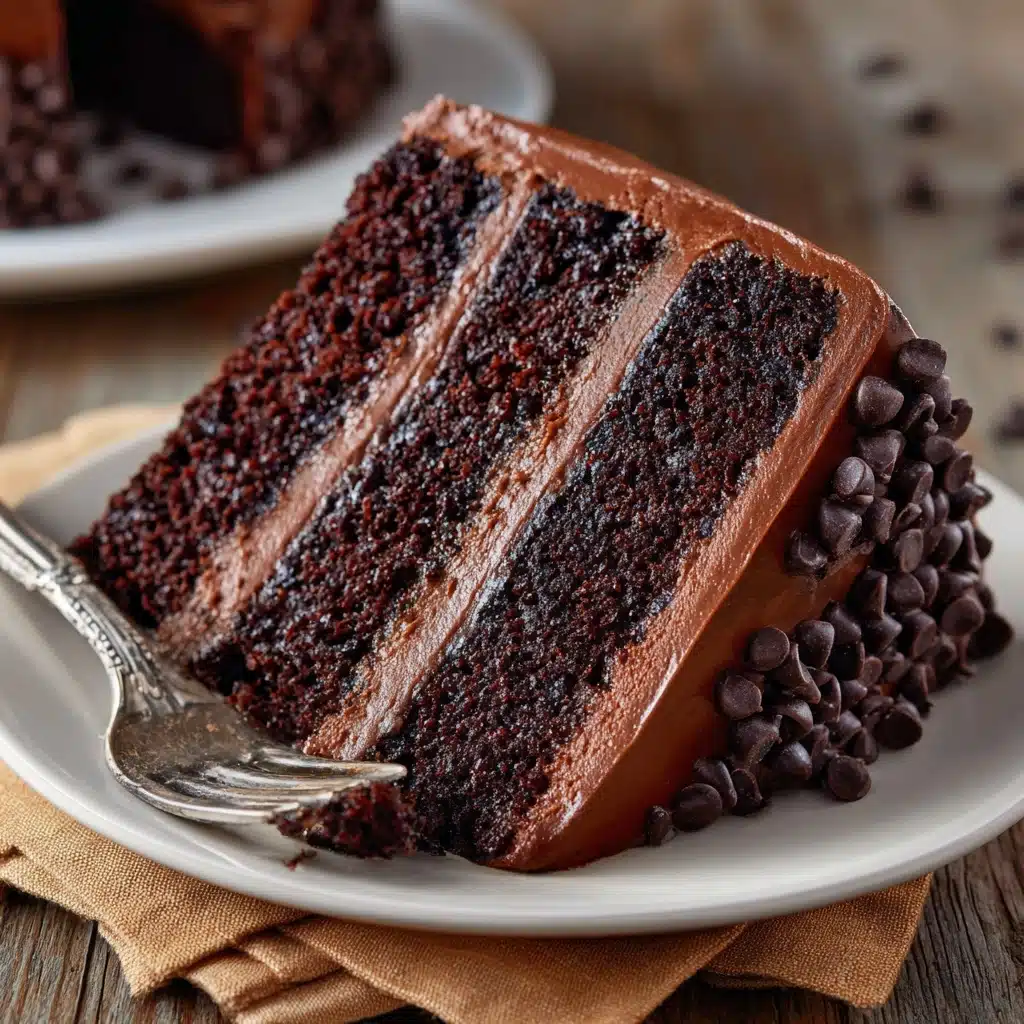 Triple Chocolate Cake Recipe - Recipe Image