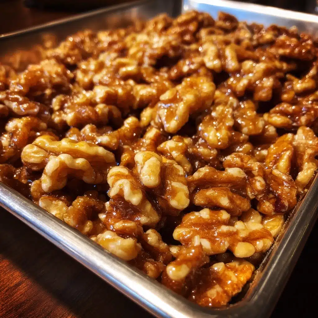 Brown Sugar Candied Walnuts Recipe - Recipe Image