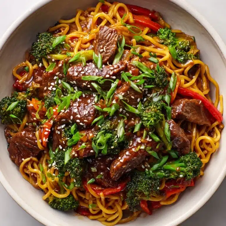Hoisin Beef Noodles Recipe