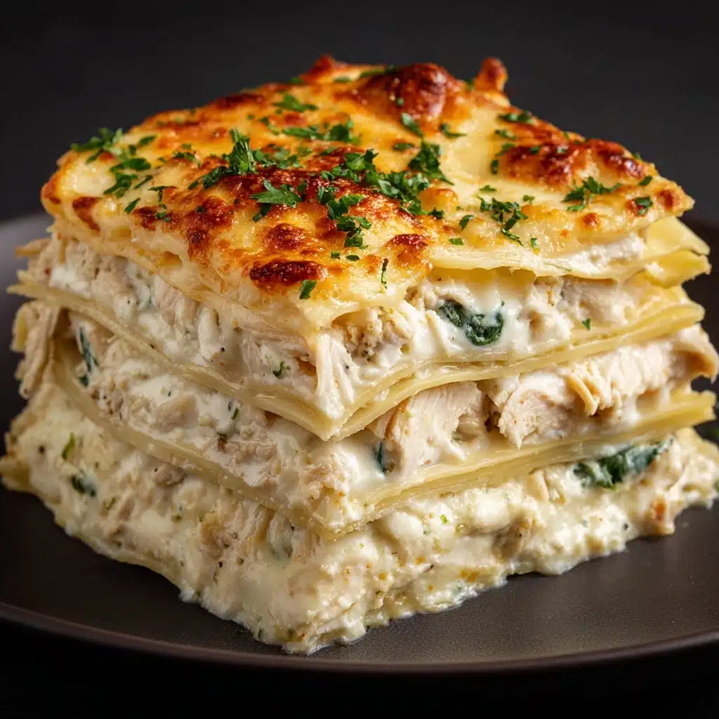 Chicken Alfredo Lasagna Recipe - Recipe Image