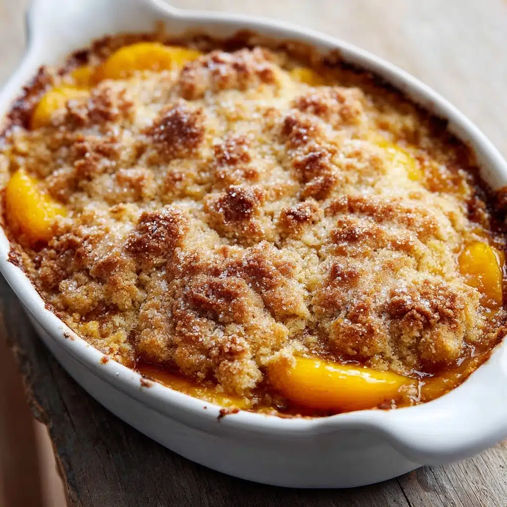 The Best Peach Cobbler Recipe - Recipe Image