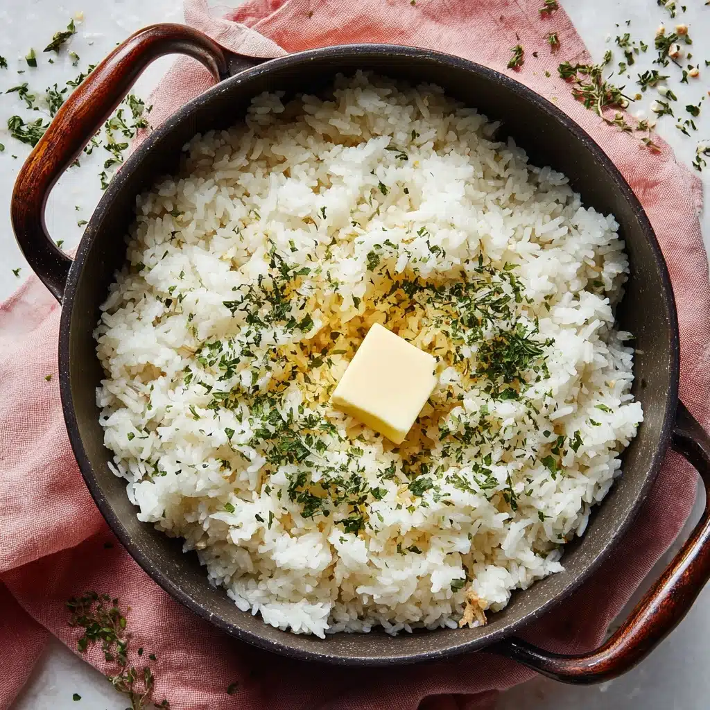 Garlic Butter Rice Recipe - Recipe Image