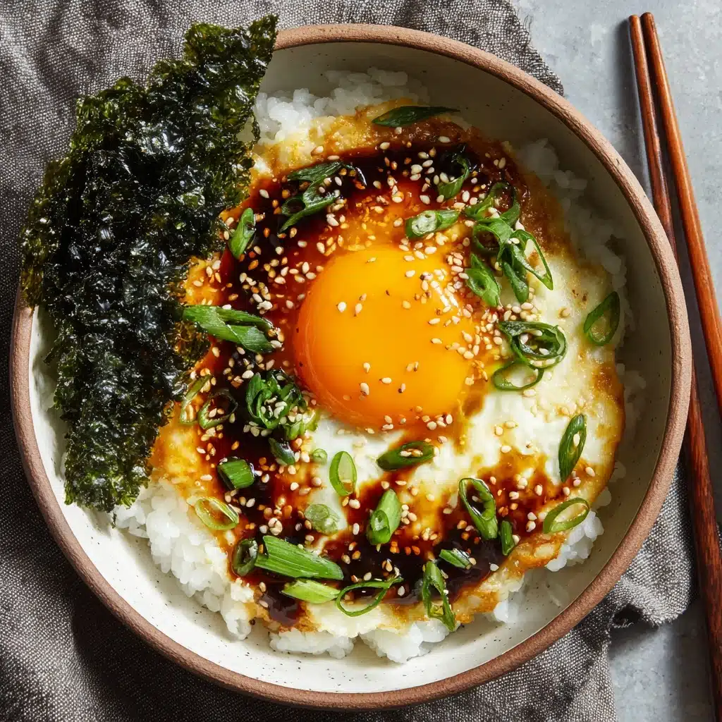 Korean Egg Rice Recipe - Recipe Image