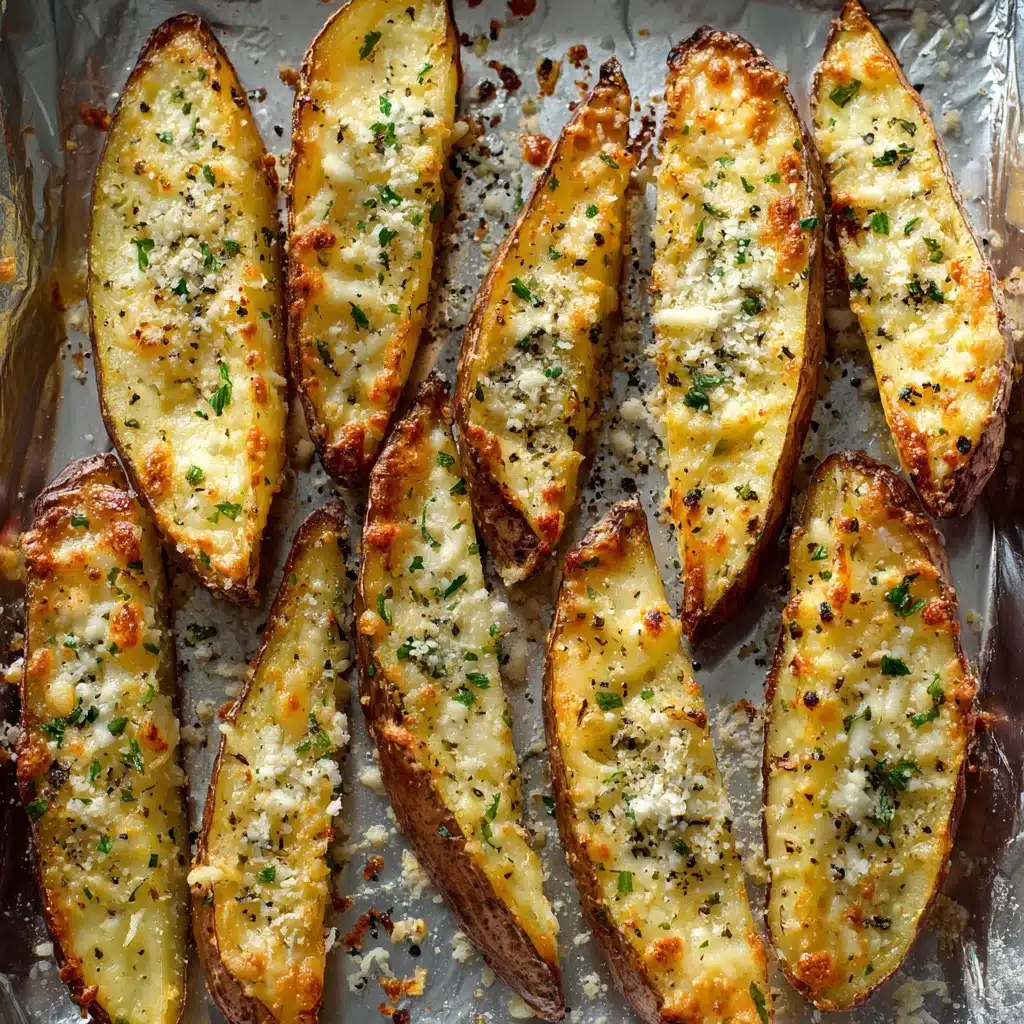 Parmesan Baked Potato Wedges Recipe