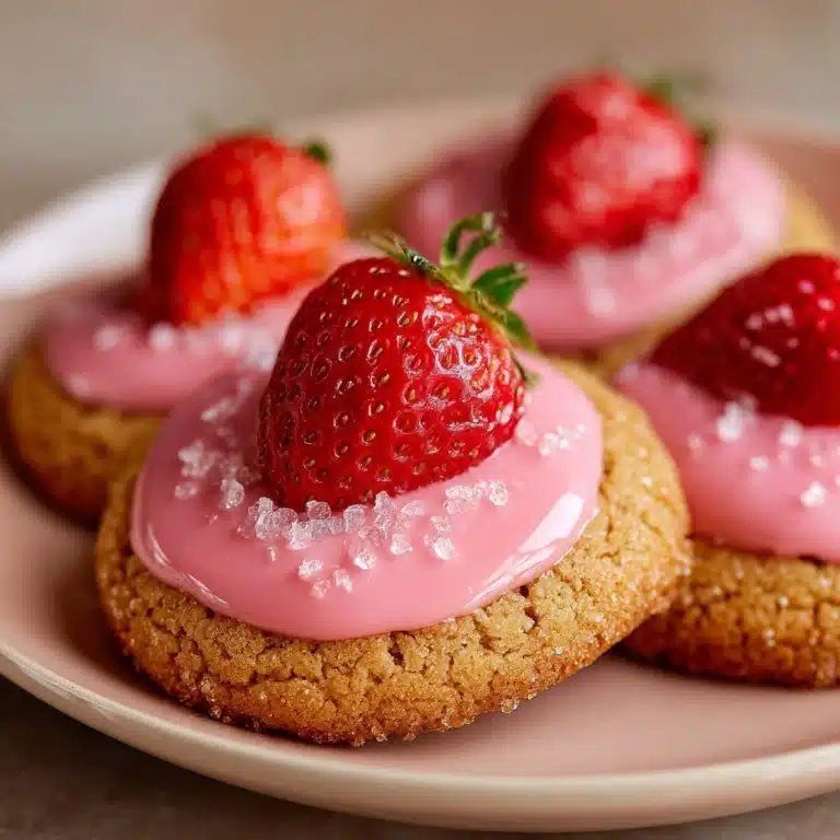 Strawberry Sugar Cookies Recipe